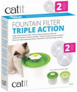 Catit Filters Triple Action 2 Pack - Kanttendrinkbak - 4 X 14.5 X 17.5 Cm Wit 11 Catit Filters Triple Action 2 Pack - Kanttendrinkbak - 4 X 14.5 X 17.5 Cm Wit -Kattenproducten 1004x1200