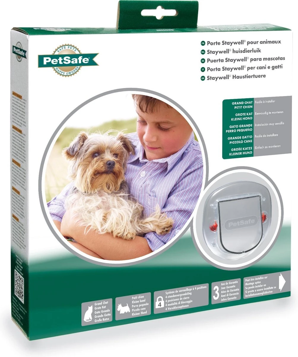 Petsafe Kattenluik - Grote Kat - Transparant 7 Petsafe Kattenluik - Grote Kat - Transparant - Afbeelding 5