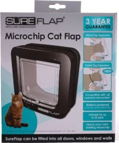SureFlap Microchip Kattenluik M - Bruin - 12 X 14 Cm -Kattenproducten 1004x1200 4