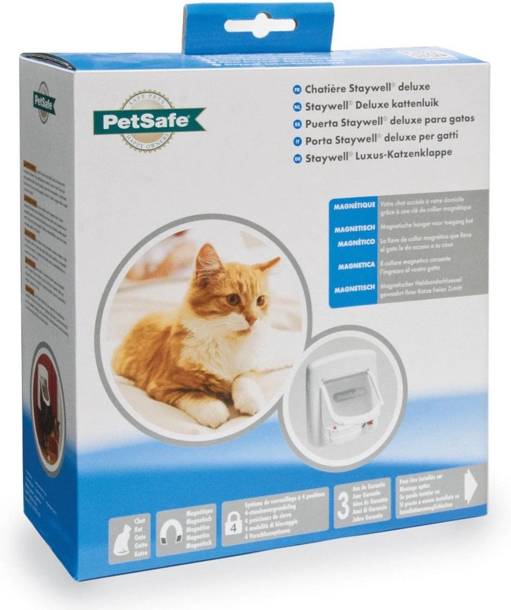 Petsafe Kattenluik 400 - Wit 4 Petsafe Kattenluik 400 - Wit - Afbeelding 2