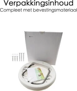 Kattenluik Voor Deur - Rond - Met Lock Functie 19x 19cm - Wit - Deurluik Voor Kat - Huisdierluik 11 Kattenluik Voor Deur - Rond - Met Lock Functie 19x 19cm - Wit - Deurluik Voor Kat - Huisdierluik -Kattenproducten 1009x1200 2