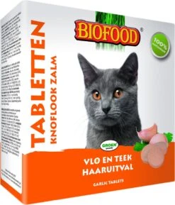 Biofood Kattensnoepjes Anti-Vlo - Zalm - 100 St -Kattenproducten 1027x1200