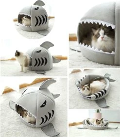 MikaMax Haai Hondenmand - Kattenmand - Dierenmand - Huisdierkussen - Mand Of Bed - Origineel - Extra Zacht Materiaal - 42 X 42 X 36 Cm 27 MikaMax Haai Hondenmand - Kattenmand - Dierenmand - Huisdierkussen - Mand Of Bed - Origineel - Extra Zacht Materiaal - 42 X 42 X 36 Cm -Kattenproducten 1050x1200 1