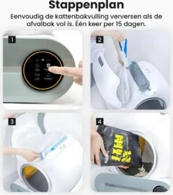 Dierboel Automatische Kattenbak - Zelfreinigende Kattenbak Met App - Ook Geschikt Voor Grote Katten 65L 14 Dierboel Automatische Kattenbak - Zelfreinigende Kattenbak Met App - Ook Geschikt Voor Grote Katten 65L -Kattenproducten 1063x1200 2