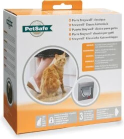 PetSafe Staywell Classic Manual 4-Way Locking Cat Flap - Grijs W/tunnel 6 PetSafe Staywell Classic Manual 4-Way Locking Cat Flap - Grijs W/tunnel -Kattenproducten 1066x1200