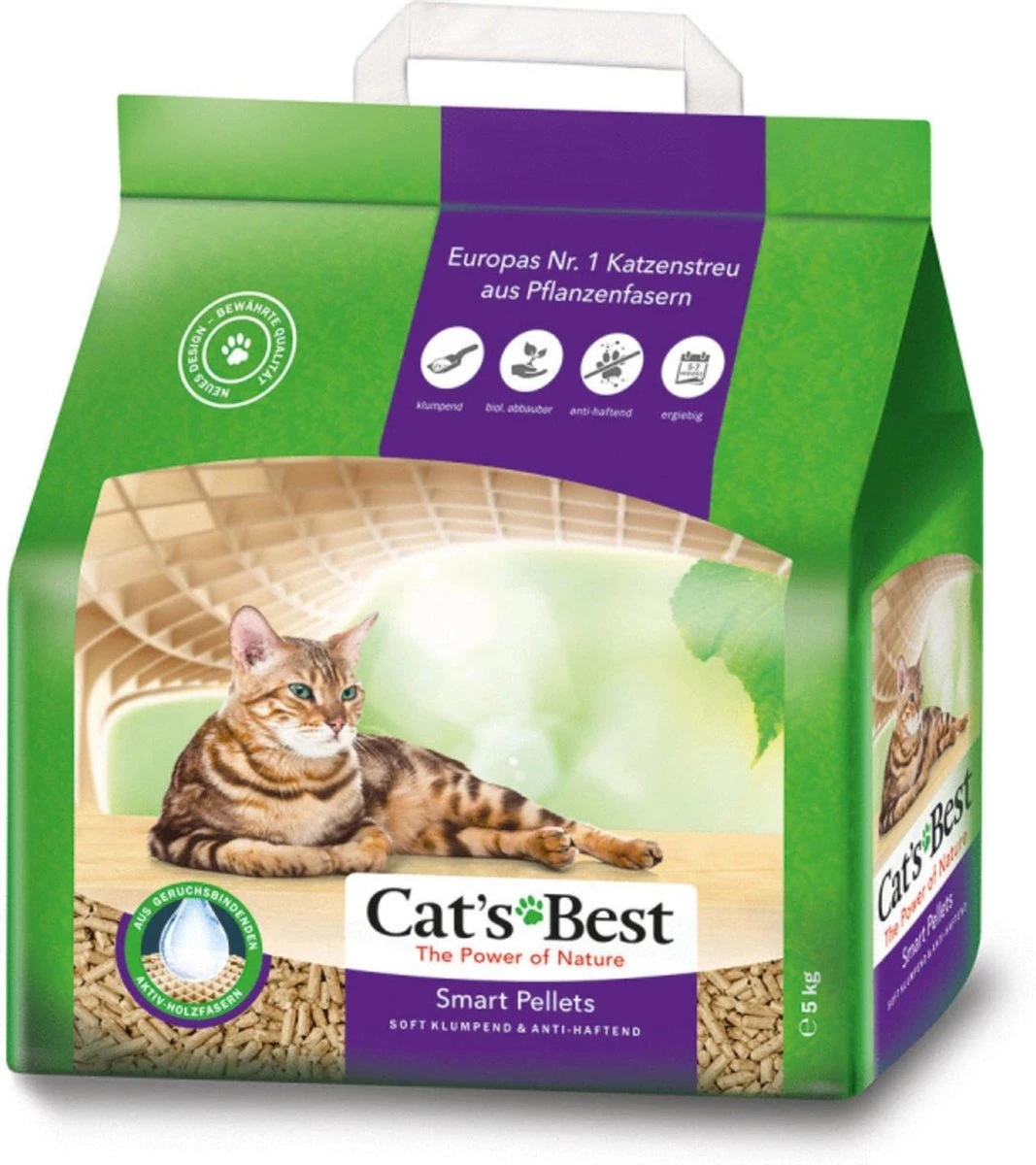Cat's Best Smart Pallets - Kattenbakvulling - 10 L 3 Cat's Best Smart Pallets - Kattenbakvulling - 10 L