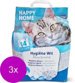 Happy Home White - Kattenbakvulling - 3 X 20 L 5 Happy Home White - Kattenbakvulling - 3 X 20 L -Kattenproducten 1083x1200 2