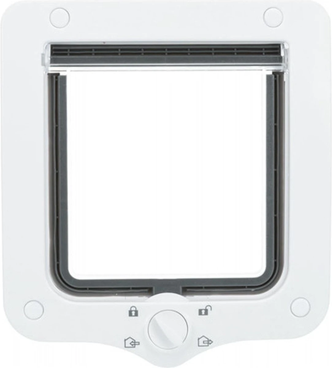 Trixie 4-weg Kattenluik Met Tunnel - Wit - 20 X 22 Cm 8 Trixie 4-weg Kattenluik Met Tunnel - Wit - 20 X 22 Cm - Afbeelding 6