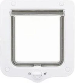 Trixie 2-weg Kattenluik Wit 12 Trixie 2-weg Kattenluik Wit -Kattenproducten 1084x1200