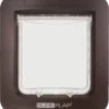SureFlap Microchip Huisdierluik L - Bruin - 18 X 17 Cm -Kattenproducten 1104x1200