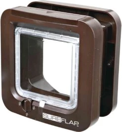 SureFlap Microchip Kattenluik M - Bruin - 12 X 14 Cm -Kattenproducten 1107x1200 4