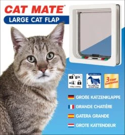 Cat Mate Kattendeur Groot Met Vierwegsluiting En Extra Vergrendeling - Wit 10 Cat Mate Kattendeur Groot Met Vierwegsluiting En Extra Vergrendeling - Wit -Kattenproducten 1110x1200 1