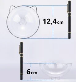 Behave Dubbele Voerbak - Drinkbak - Katten - Verstelbaar - Wit 14 Behave Dubbele Voerbak - Drinkbak - Katten - Verstelbaar - Wit -Kattenproducten 1110x1200