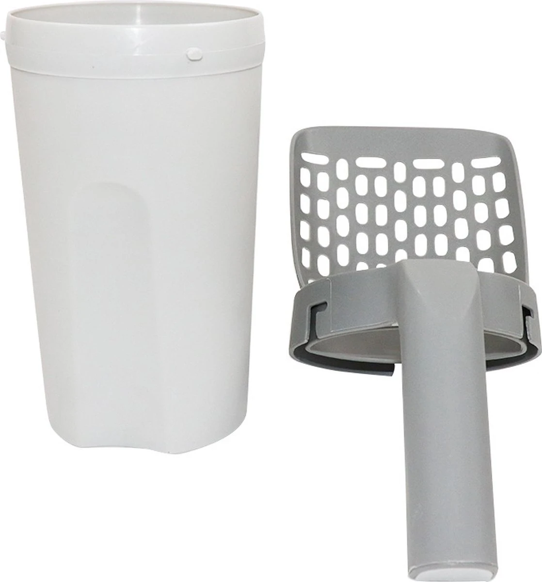 Fliksy Kattenbak Schep - Kattenbak Schepje Met Bakje - Kattenzakje - Katten - Haarverwijderaar - Kattenspeeltje 4 Fliksy Kattenbak Schep - Kattenbak Schepje Met Bakje - Kattenzakje - Katten - Haarverwijderaar - Kattenspeeltje - Afbeelding 2