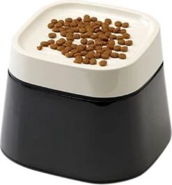 Savic Ergo Cube Voerbak Creme / Zwart 22x22x16 Cm 8 Savic Ergo Cube Voerbak Creme / Zwart 22x22x16 Cm -Kattenproducten 1118x1200