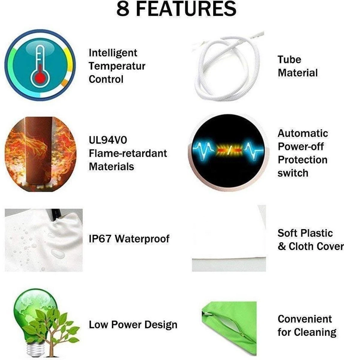 Warmtemat Voor Huisdieren 12V 65x40cm 9 Warmtemat Voor Huisdieren 12V 65x40cm - Afbeelding 7