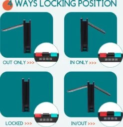 Nobleza Kattenluik Met Tunnel - 4 Vergrendelingsstanden - Weerbestendig - Binnen En Buiten - 28.5 X 25 Cm - Maat XL - Zwart -Kattenproducten 1161x1200 5