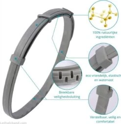 Natuurlijke Vlooienband - Katten - Zwart - Zonder Pesticiden Of Gif - Vlooien En Teken - Kattenbandje - Eco Friendly 9 Natuurlijke Vlooienband - Katten - Zwart - Zonder Pesticiden Of Gif - Vlooien En Teken - Kattenbandje - Eco Friendly -Kattenproducten 1167x1200 3