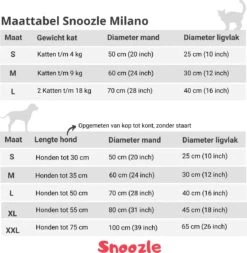 Snoozle Kattenmand - Zacht En Luxe Poezenmand - Kattenmandje Rond - Wasbaar - 100cm - XXL - Lichtgrijs -Kattenproducten 1171x1200 6