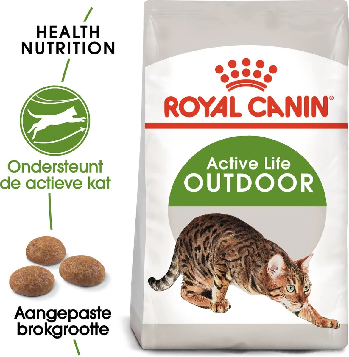 Royal Canin Outdoor - Kattenvoer - 4 Kg 4 Royal Canin Outdoor - Kattenvoer - 4 Kg - Afbeelding 2
