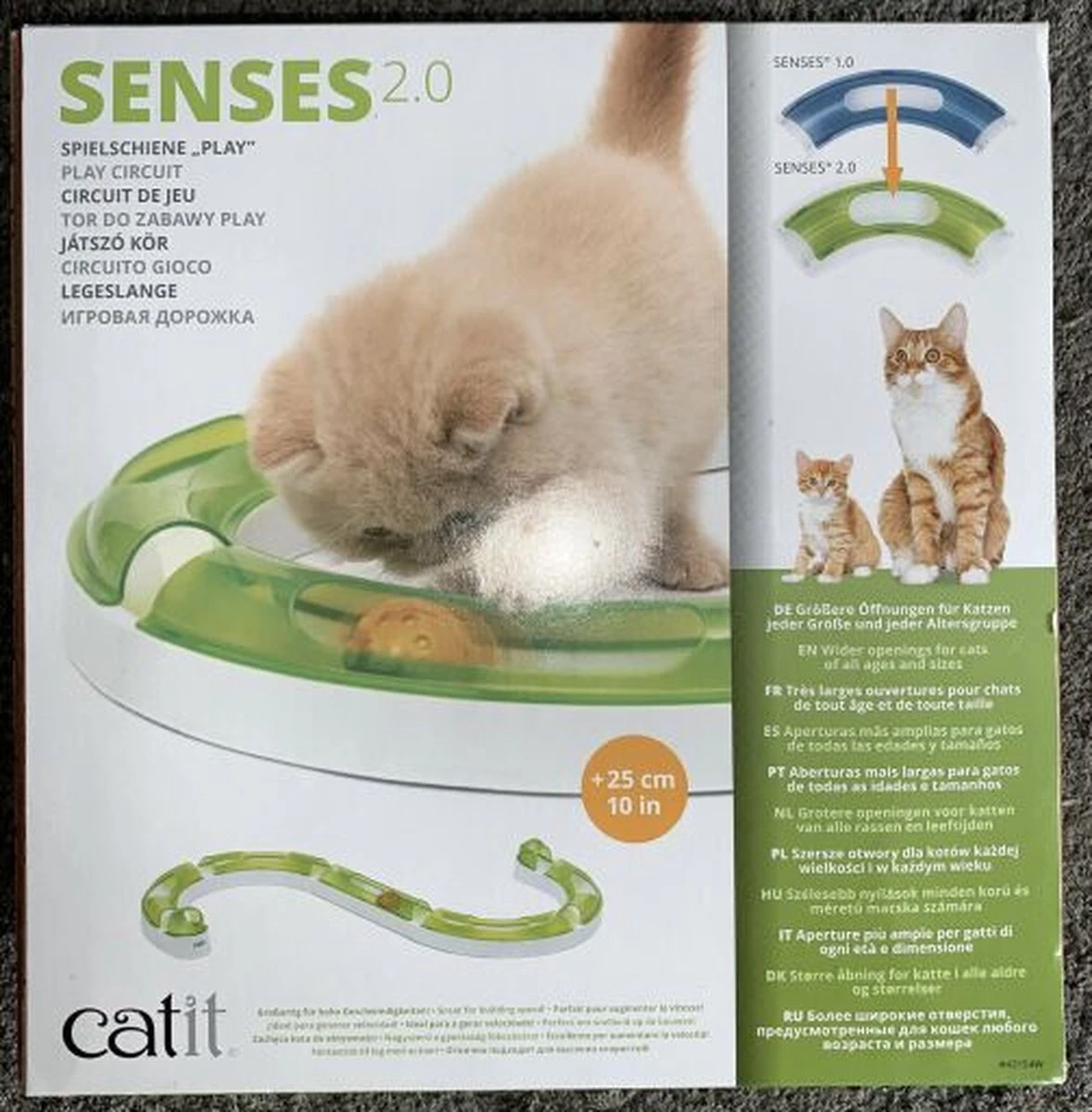 Cat-It Senses 2.0 Play Circuit - Kattenspeelgoed - Extra Lange Speelbaan 8 Cat-It Senses 2.0 Play Circuit - Kattenspeelgoed - Extra Lange Speelbaan - Afbeelding 6