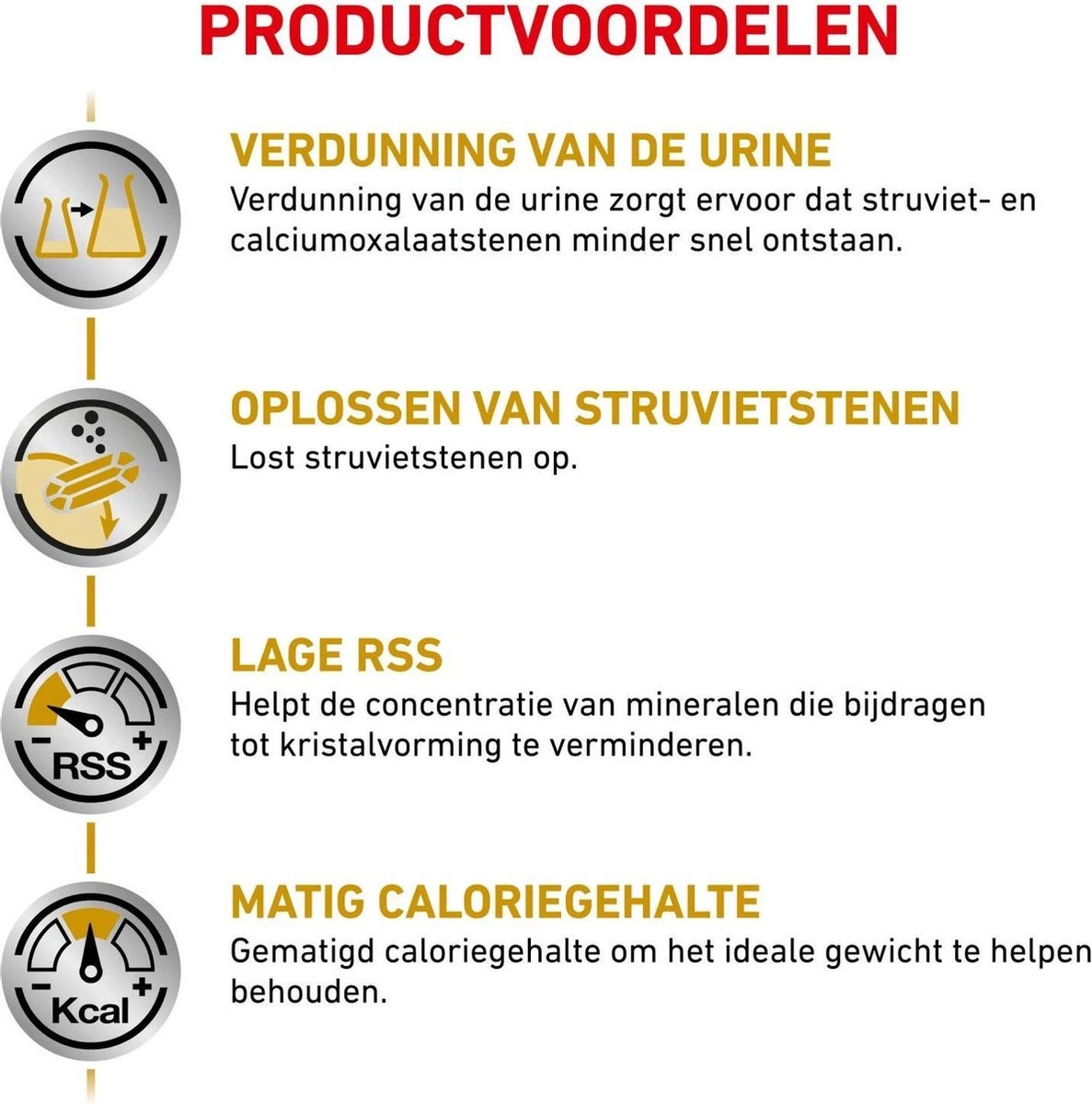 Royal Canin Urinary S/O Moderate Calorie 12 X 85g Kattenvoer 6 Royal Canin Urinary S/O Moderate Calorie 12 X 85g Kattenvoer - Afbeelding 4