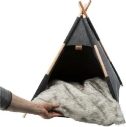 TRIXIE Huisdierengrot Tipi 55x65x55 Cm Vilt 27 TRIXIE Huisdierengrot Tipi 55x65x55 Cm Vilt -Kattenproducten 1189x1200 9