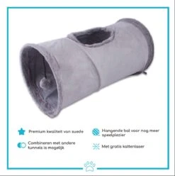 Kattentunnel - Speeltunnel Kat - Kattenspeelgoed - Laserlampje Kat - Kattenspeeltjes -Kattenproducten 1195x1200 10