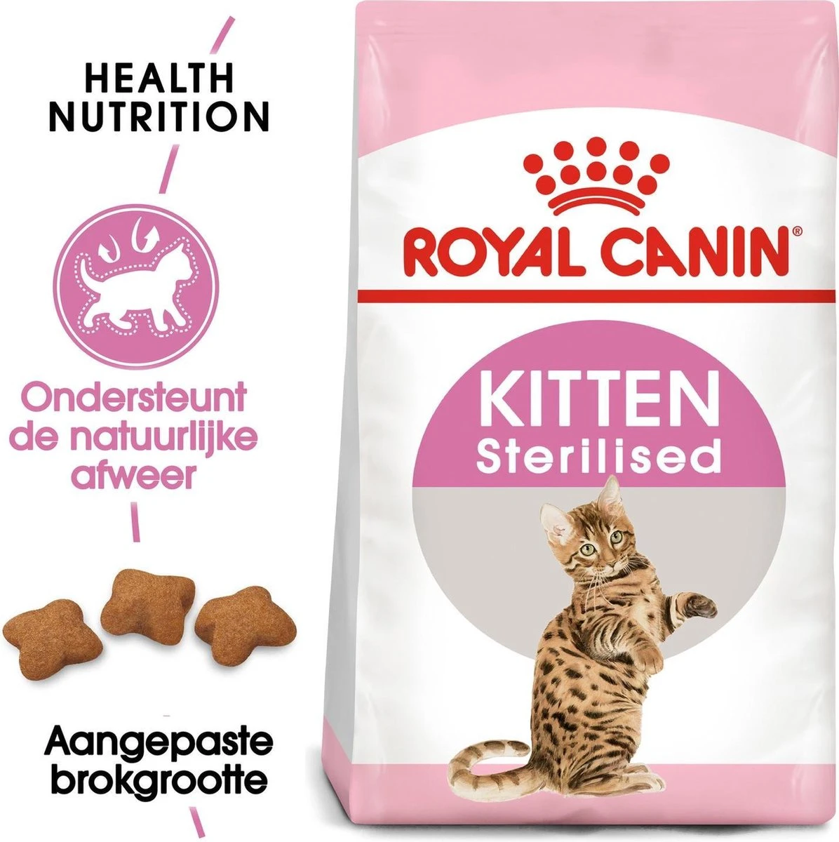 Royal Canin Kitten Sterilised - Kattenvoer - 3,5 Kg 4 Royal Canin Kitten Sterilised - Kattenvoer - 3,5 Kg - Afbeelding 2