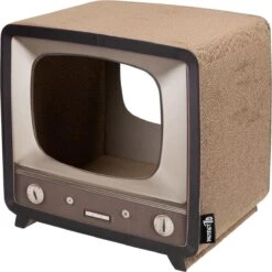 District 70 TELLY - Retro TV Krabmeubel - Instagrammable Kartonnen TV Voor Katten - 39 X 27 X 37 Cm 20 District 70 TELLY - Retro TV Krabmeubel - Instagrammable Kartonnen TV Voor Katten - 39 X 27 X 37 Cm -Kattenproducten 1198x1200 15