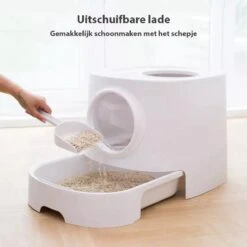 YA Products Kattenbak Space Series - Grote Kattenbak - Kattenbak Met Lade Inclusief Schep 8 YA Products Kattenbak Space Series - Grote Kattenbak - Kattenbak Met Lade Inclusief Schep -Kattenproducten 1198x1200 4