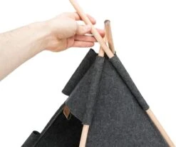 TRIXIE Huisdierengrot Tipi 55x65x55 Cm Vilt 25 TRIXIE Huisdierengrot Tipi 55x65x55 Cm Vilt -Kattenproducten 1200x1002 1