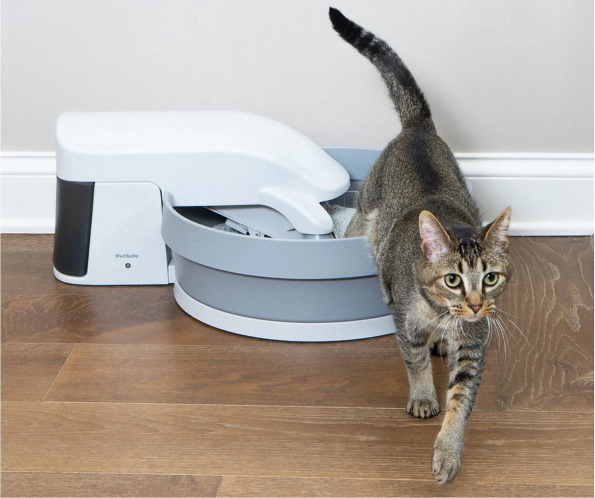 Zelfreinigende Kattenbak - PetSafe Simply Clean - Fluisterstil Met Koolstoffilter Tegen Geurtjes 9 Zelfreinigende Kattenbak - PetSafe Simply Clean - Fluisterstil Met Koolstoffilter Tegen Geurtjes - Afbeelding 7