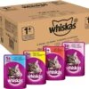 Whiskas 1 - Kattenvoer - Gehydrateerd - In Verschillende Smaken - 84 Stuks (84 X 100 G) -Kattenproducten 1200x1007 1