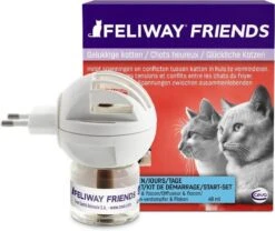 Feliway Friends - Startset - 1 Verdamper Met 1 Vulling - 48 Ml - Anti-conflict Voor Katten 25 Feliway Friends - Startset - 1 Verdamper Met 1 Vulling - 48 Ml - Anti-conflict Voor Katten -Kattenproducten 1200x1009 1