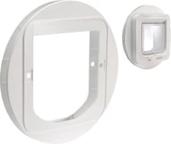 Sureflap Montageadapter Voor Kattenluik - Wit - 14 X 12 Cm