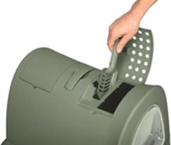 Imac Kattenbak Zuma Met Schuiflade Groen 56x40x42,5 Cm -Kattenproducten 1200x1015