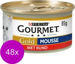 Merkloos Gourmet Gold Mousse 85 G - Kattenvoer - 48 X Rund 7 Merkloos Gourmet Gold Mousse 85 G - Kattenvoer - 48 X Rund -Kattenproducten 1200x1025 2