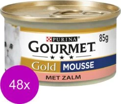 Gourmet Gold Mousse 85 G - Kattenvoer - 48 X Zalm 9 Gourmet Gold Mousse 85 G - Kattenvoer - 48 X Zalm -Kattenproducten 1200x1030 8