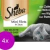 Sheba Multipack Mini Filets Chef Pouch - Kattenvoer - 4 X 12x85 G 2 Sheba Multipack Mini Filets Chef Pouch - Kattenvoer - 4 X 12x85 G -Kattenproducten 1200x1031 1