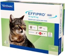 Virbac Effipro DUO Spot-On Kleine Kat (1 T/m 6 Kg) - 4 Pipetten 8 Virbac Effipro DUO Spot-On Kleine Kat (1 T/m 6 Kg) - 4 Pipetten -Kattenproducten 1200x1037 1