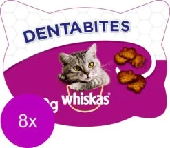 Whiskas Dentabites Kattensnoepjes - Kip - 8 X 40g -Kattenproducten 1200x1044 3