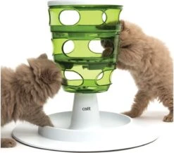 Cat-It Senses 2.0 Food Tree - Wit/Groen - Voerbak - Ø 35 Cm -Kattenproducten 1200x1056