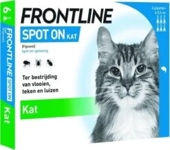 Frontline Spot-On Anti Vlooienmiddel Kat - 6 Pipetten 19 Frontline Spot-On Anti Vlooienmiddel Kat - 6 Pipetten -Kattenproducten 1200x1057 3