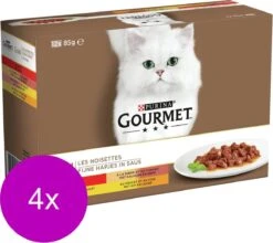 Gourmet Gold Multipack 12x85 G - Kattenvoer - 4 X Vleesmix&Vlees 5 Gourmet Gold Multipack 12x85 G - Kattenvoer - 4 X Vleesmix&Vlees -Kattenproducten 1200x1070 2