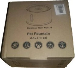 Merkloos Drinkfontein Voor Hond En Kat - RVS Waterbak - Dieren Drinkbak - Vers Water Fontein - Drinkfontein Katten- 3 Standen - 2.4 Liter - Incl. 1 Koolstoffilter 18 Merkloos Drinkfontein Voor Hond En Kat - RVS Waterbak - Dieren Drinkbak - Vers Water Fontein - Drinkfontein Katten- 3 Standen - 2.4 Liter - Incl. 1 Koolstoffilter -Kattenproducten 1200x1095 1