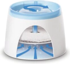 Catit Fresh And Clear - Drinkfontein Kat - Blauw /Wit - 2 L 15 Catit Fresh And Clear - Drinkfontein Kat - Blauw /Wit - 2 L -Kattenproducten 1200x1095