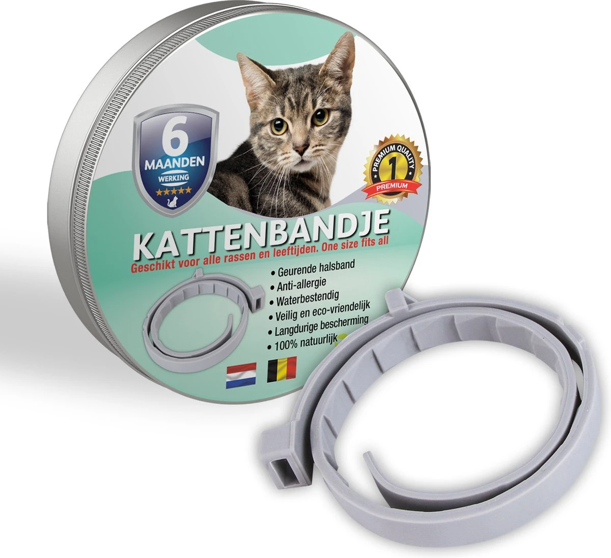 Biologische Vlooienband | Katten | Zonder Pesticiden | Vlooien En Teken | Veilig Voor Mens En Dier | Milieuvriendelijk | Kattenbandje | Geur Halsband 3 Biologische Vlooienband | Katten | Zonder Pesticiden | Vlooien En Teken | Veilig Voor Mens En Dier | Milieuvriendelijk | Kattenbandje | Geur Halsband