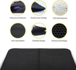 Nobleza Kattenbakmat - Kattenmat Met Filter - Kattenbak Accessoires - Grit Opvanger - 3 Lagen - Waterdicht - 60x45 Cm - Opvouwbaar - Zwart 12 Nobleza Kattenbakmat - Kattenmat Met Filter - Kattenbak Accessoires - Grit Opvanger - 3 Lagen - Waterdicht - 60x45 Cm - Opvouwbaar - Zwart -Kattenproducten 1200x1108 1