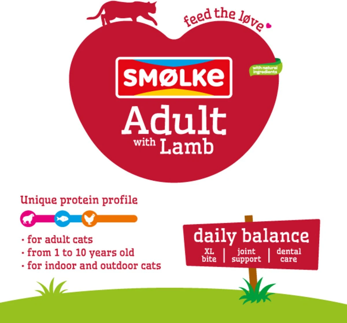 Smolke Adult Lamb & Rice 4 Kg - Kat 4 Smolke Adult Lamb & Rice 4 Kg - Kat - Afbeelding 2